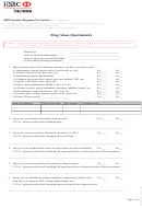 Drug Abuse Questionnaire Form
