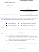 Form Mnpca-3 - Nonprofit Corporation Change Of Registered Agent And/or Registered Office - 2004