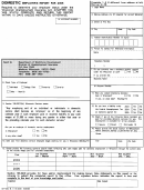 Form Uct-5332 - Domestic Employer's Report For 2005