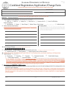 Form Com: 101 - Combined Registration/application/change Form