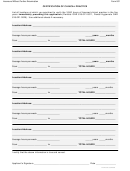 Fillable Certification Of Clinical Practice Form Printable pdf