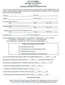 Business And Employer Registration Form - Income Tax Division