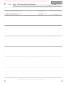 Form Tc-40w - Withholding Tax Schedule