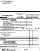 Sales And Use Tax Report - Claiborne Parish Sales Tax Department