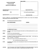 Form Mlpa-10 - 2000 - Articles Of Merger - State Of Maine - Limited Partnership