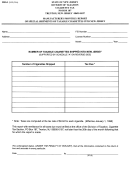 Form Mss-i - Manufacturer's Monthly Report Of Special Shipments Of Taxable Cigarettes Into New Jersey - Division Of Taxation Cigarette Tax - State Of New Jersey