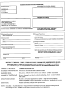 Form G-5(b) - Withholding Account Change Form