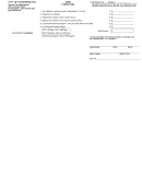 Form Eqr - City Of Pickerington - Income Tax Department