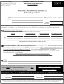 Emergency And Municipal Services Tax Refund Request Form - 2007