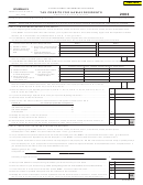Fillable Form N-11/n-12/n-13/n-15 - Schedule X - Tax Credits For Hawaii Residents - 2003 Printable pdf