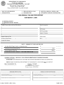 Fillable 2004 Annual Tax And Fees Report - Arizona Department Of Insurance Printable pdf
