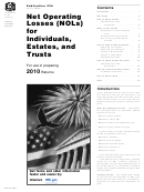 Publication 536 - Net Operating Losses (Nols) For Individuals, Estates, And Trusts - 2010 Printable pdf