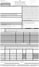 Form 61a202 - Public Service Company Property Tax Return For Railroad Car Line - 2009