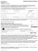 Form Ftb 3567 Bk C2 - Installment Agreement Request