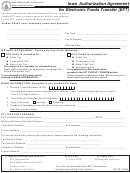 Form 92-116 - Iowa Authorization Agreement For Electronic Funds Transfer (eft) - 2005