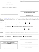 Form Mnpca-14a - Certificate Of Resumption - Maine Secretary Of State