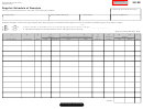 Form 3783 - Supplier Schedule Of Receipts - Michigan Department Of Treasury