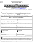 Application To Register As A Commercial Fundraiser - Washington Secretary Of State