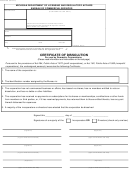 Form Bcs/cd-530 - Certificate Of Dissolution - Michigan Department Of Licensing And Regulatory Affairs