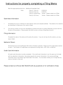 Document Filing Sheet - Delaware Division Of Corporations