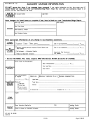 Form Uct-6491 - Account Change Information 2000