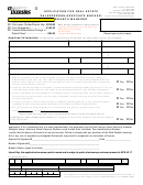 Form Re-620-004 - Application For Real Estate Salesperson/associate Broker/ Branch Manager - State Of Washington