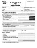 Form Dtf-700 - Real Property Transfer Gains Tax - Schedule Of Original Purchase Price