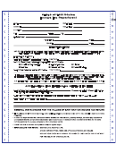 Exemption Form - Application For Extension Of Time To File - Village Of East Canton