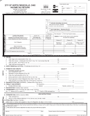 Form Fr - Income Tax Return - 2008 - City Of North Ridgeville