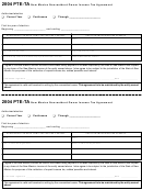 Form Pte-ta - New Mexico Nonresident Owner Income Tax Agreement - 2004