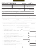 Fillable Form 540nr - California Nonresident Or Part-Year Resident Income Tax Return - Short Form - 2011 Printable pdf