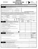 Form Bc-1040-x - Amended Individual Income Tax Return