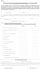 Form Ptd-si - 250 Real Property Tax Deduction Supplemental Income Form