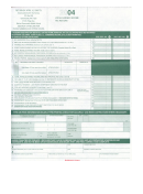 Local Earned Income Tax Return - 2004 - Greencastle