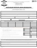 Form T-204r-annual - Sales And Use Tax Return - Annual Reconciliation - 2011
