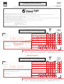 Form Dr-228 - Documentary Stamp Tax Return For Nonregistered Taxpayers' Unrecorded Documents