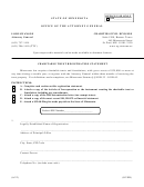 Fillable Charitable Trust Registration Statement - Minnesota Attorney General Printable pdf