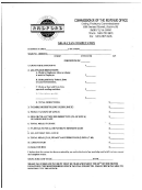 Meals Tax Computation Form - Virginia Commissioner Of The Revenue Office