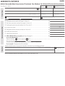 Fillable Form Ig255 - Nonadmitted Insurance Premium Tax Return For Direct Procured Insurance - 2012 Printable pdf