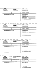 Form P-1040-es - City Of Pontiac Estimated Income Tax - 2004