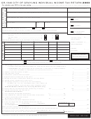 Form Gr-1040 - City Of Grayling Individual Income Tax Return - 2003