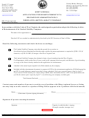 Form Lld-10 - Application For Reinstatement Of A Revoked Or Adminstratively Dissolved Limited Liablity Company January 2009