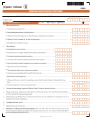 Schedule I Individual - Ordinary And Necessary Expenses - 2008 Printable pdf