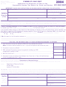 Form Ct-1041 Ext - Application For Extension Of Time To File Connecticut Income Tax Return For Trusts And Estates - 2004
