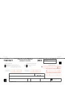 Form Tse-ext - Oregon Tse Extension Payment Coupon - 2003