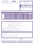 Form S-1040 - Individual Income Tax Return - 2004 Printable pdf