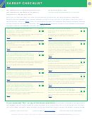 Sarsep Checklist Worksheet