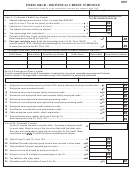 Form 104cr - Individual Credit Schedule - 2007
