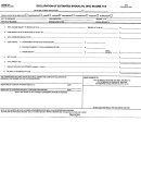 Declaration Of Estimated Brooklin - Ohio Income Tax