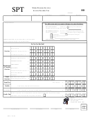 Form Spt-1 - Maine Revenue Services Service Provider Tax - 2004